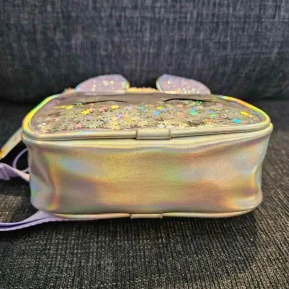 Cat & Jack Unicorn Fanny Pack Glitter Clear Crossbody NWT - Picture 6 of 8